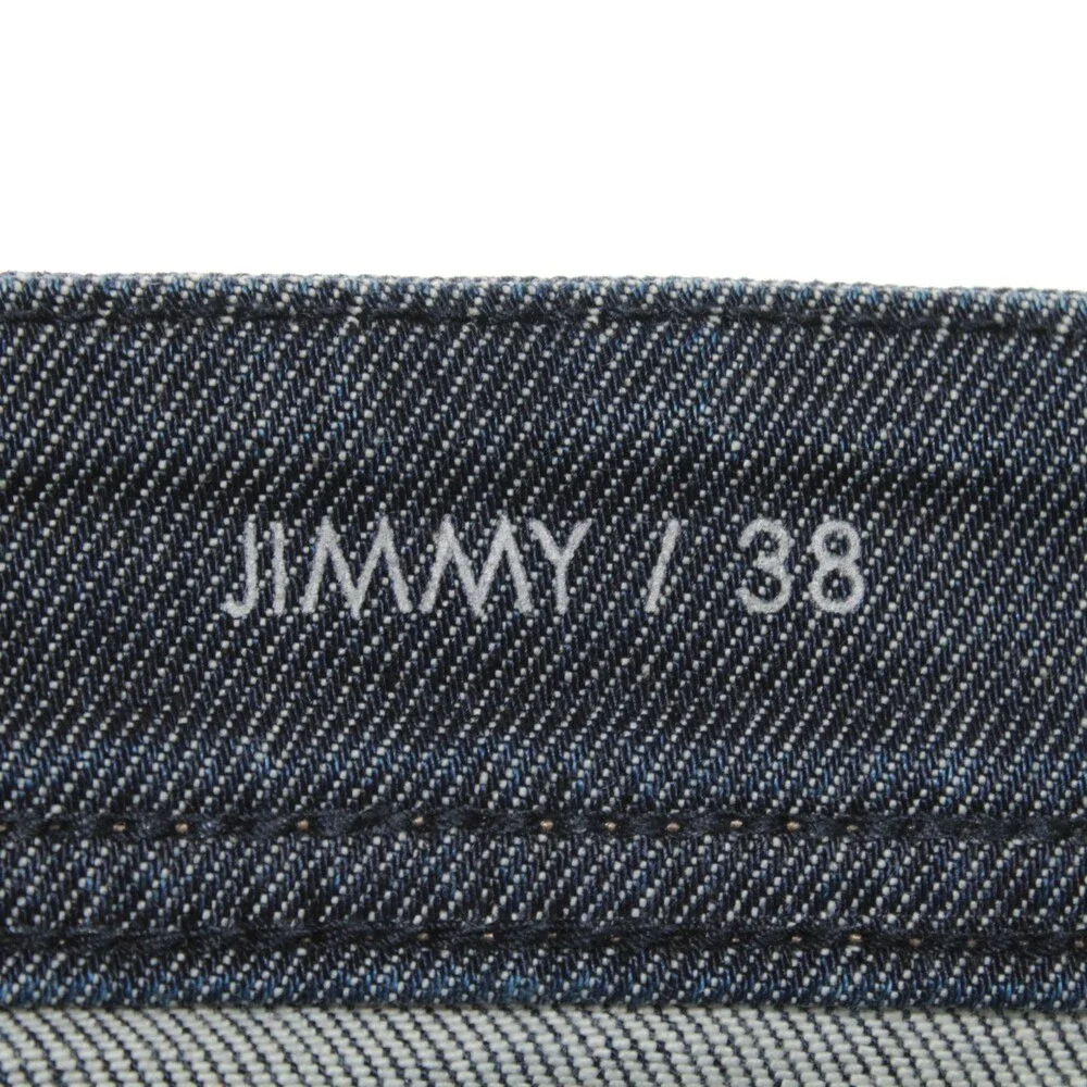 Fidelity NWT Jimmy Slim Straight 5 Pocket Jeans Size 38 US in Blue Cotton Blend
